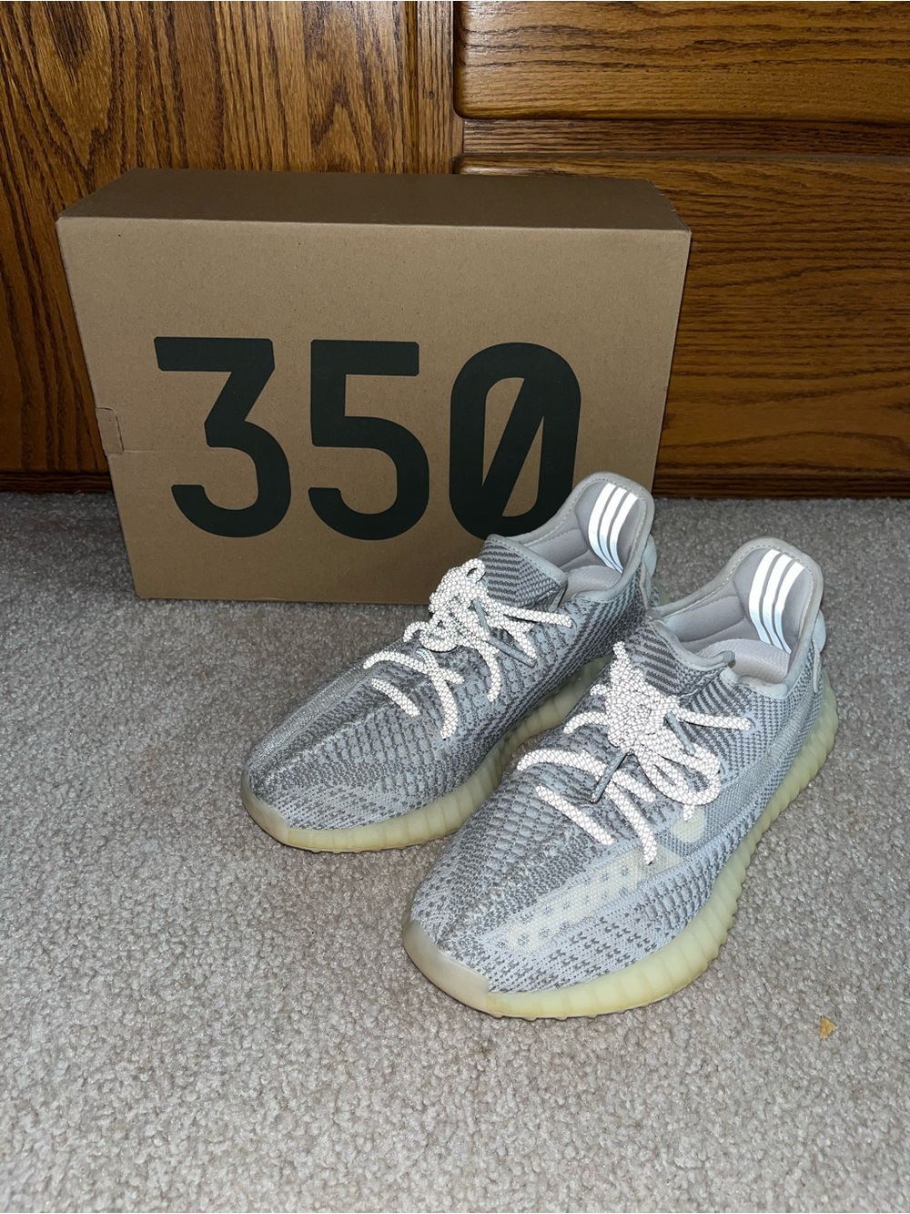 Adidas Yeezy Boost 350 V2 “Static” Reflective Sneakers – Men’s Size 7 – With Box